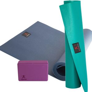 KIT YOGA MAT EXTREME 4MM + YOGA BLOCK ULTRA LIVIANO