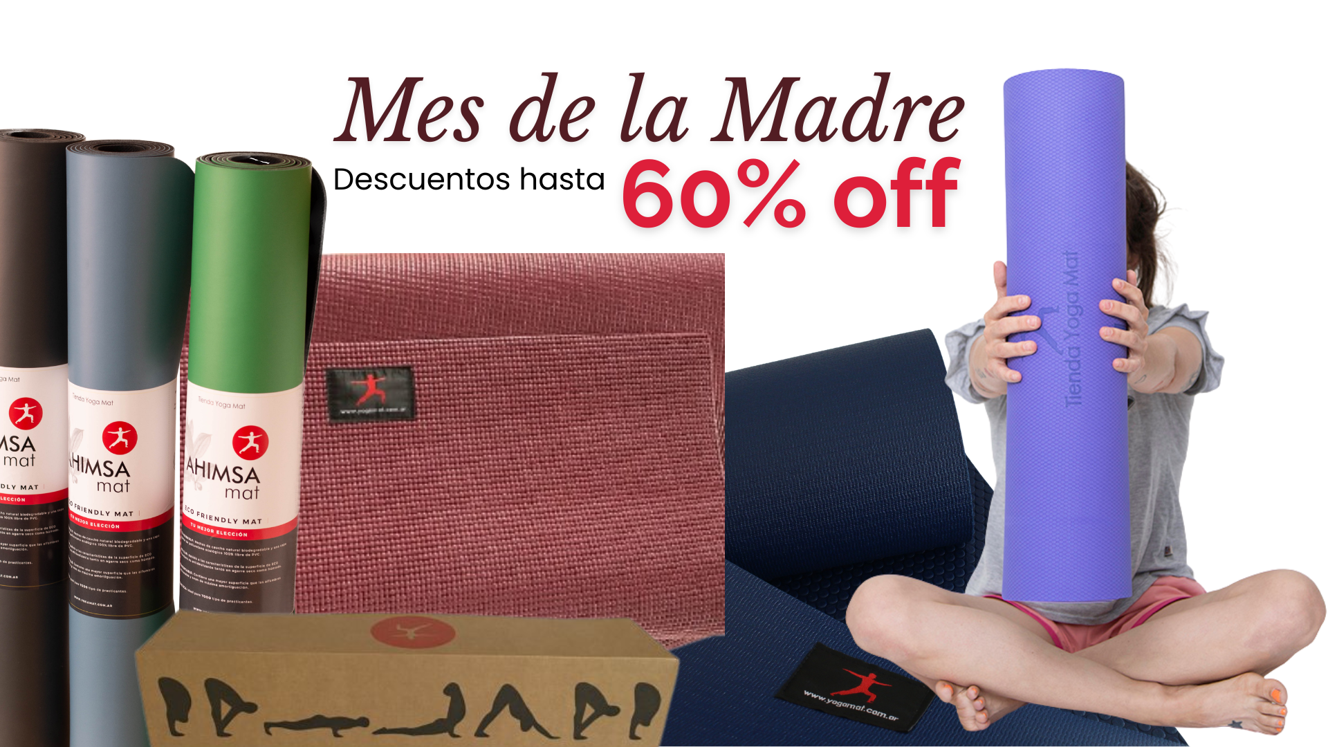 Mes de la Madre: descuentos hasta 60% off en mats de yoga